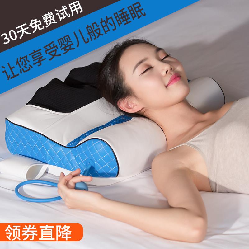 牵引按摩枕头电动多功能加热颈椎按摩器肩家用颈部按摩仪器材揉捏