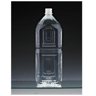 90只 PET瓶塑料饮料瓶耐高温热灌装 2L方瓶 2000ml 箱 瓶酱料瓶