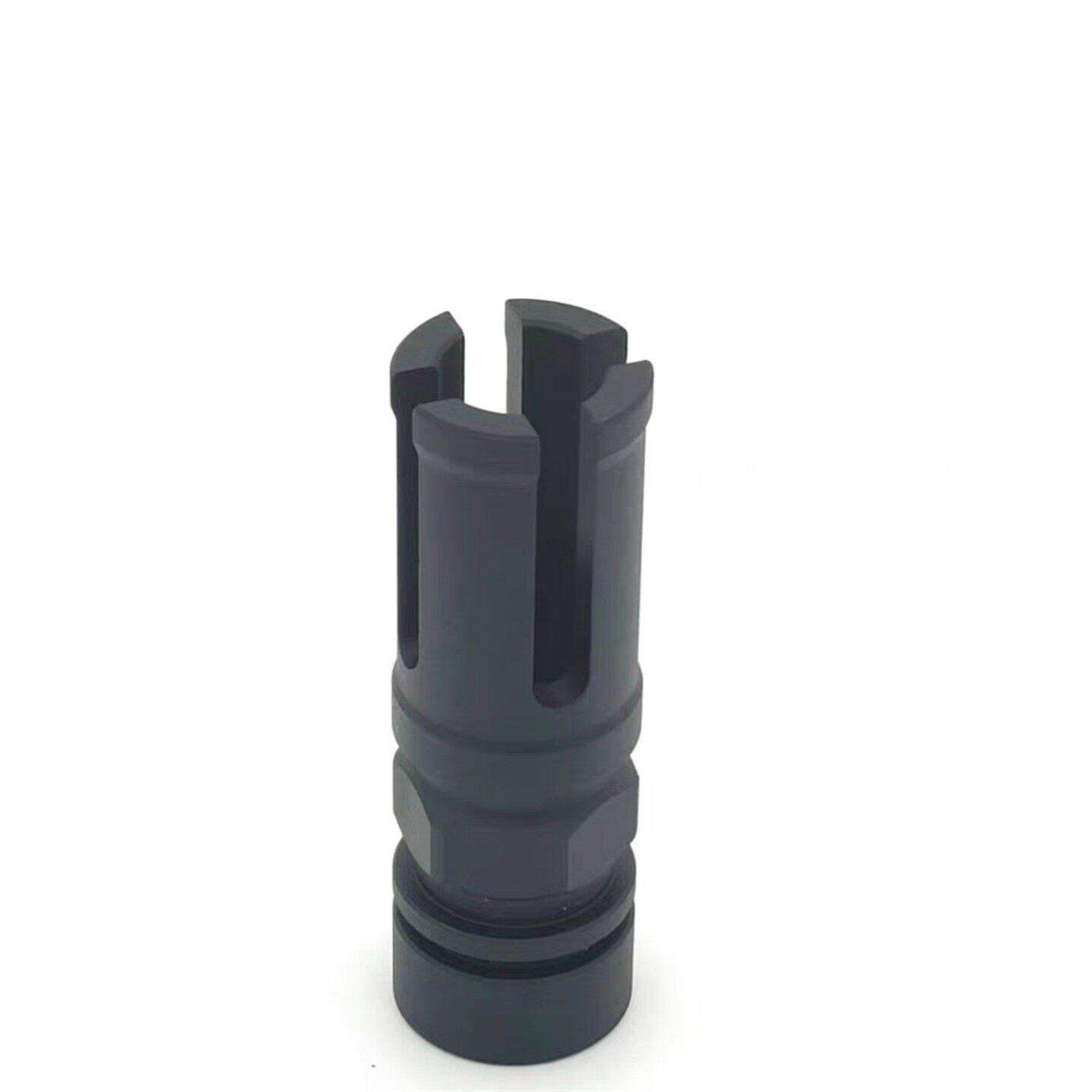 新款六棱戟14mm逆牙通用HK416火帽司骏锦明9ak74mn冒改装金属配件