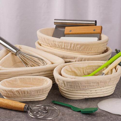 Bread basket rattan basket fruit basket round rattan bowl