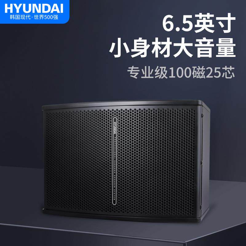 现代HY-606会议室教室家庭KTV音箱低音炮带功放音响影院套装K歌
