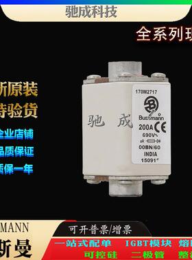 巴斯曼170M2717 170M2718 170M2719 厂家原装优价供应 原装熔断器