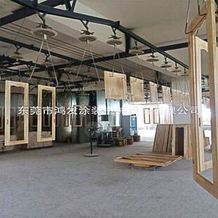 流水线作业 WET制具全合自动喷家漆设备配吊木空式