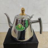 加厚中国大陆新款 煮水壶小茶壶 304不锈钢电磁炉烧平底泡茶具开