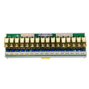 世麦德16路1开1闭 牛角直插式继电器模组24VDC