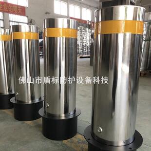 步行街拦截车辆安全防护防撞桩 全自动液压升降柱智能挡车地柱