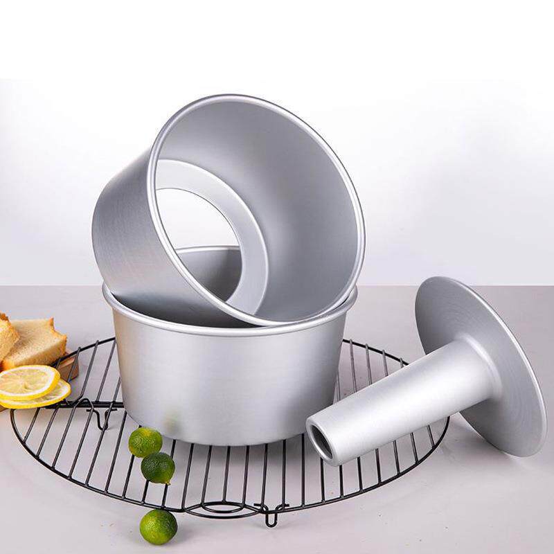 阳极空心蛋糕模具 中空模具 中空心戚风活底蛋糕模中空烟囱模