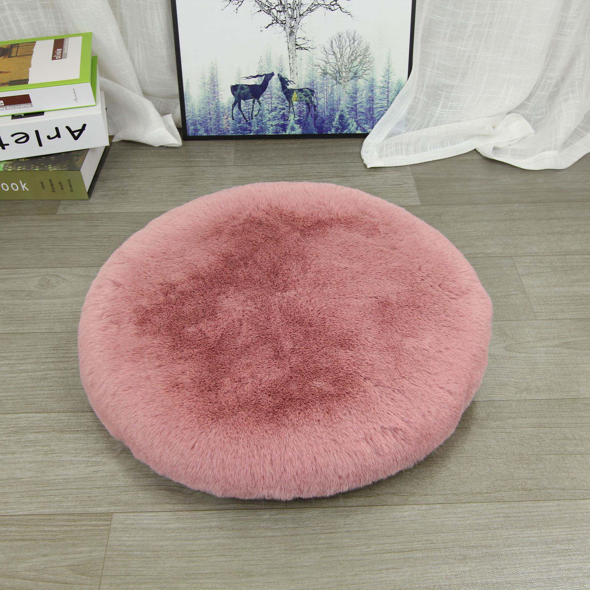 加厚椅子坐垫办公室久坐地上屁股屁垫冬天榻榻米可拆卸圆形记忆棉