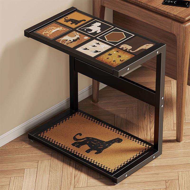 台式电脑主机托架打印机一体置物架办公室可移动多层落地机箱底座