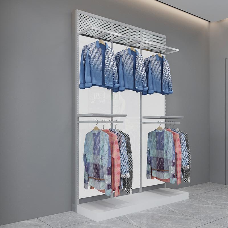 服装店男装展示架装饰货架现代简约中岛架