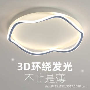 房间吸顶灯卧室简约现代创意个性 ins少女网红花形led儿童书房灯饰