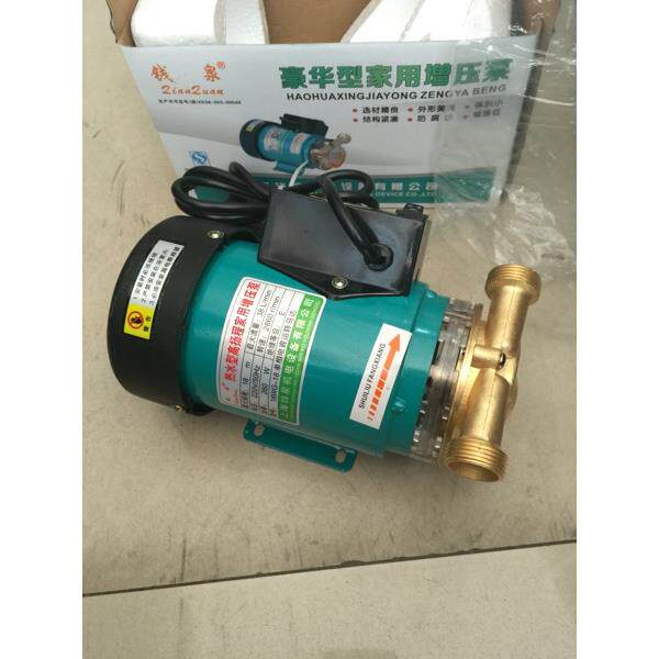 上海钱泉豪华型静音家用增压泵水管太阳能热水器加压泵铜芯220V