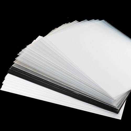 透明PVC片材PP磨砂半透明塑料片PET薄膜卷材PC板材硬薄片加工