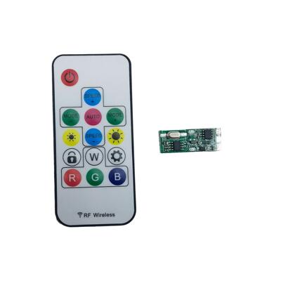 14键无线控制器ws2812b ws2811 sk6812 led幻彩灯条灯带DC5-24V