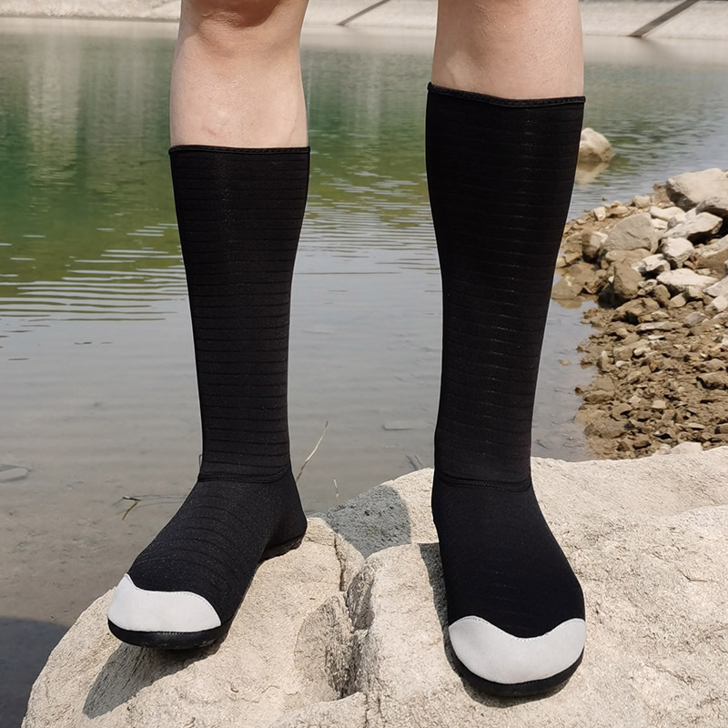潜水长筒浮潜男女防滑涉水潜水袜