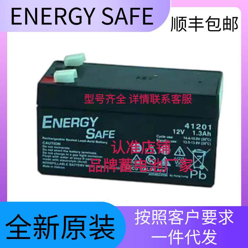 ENERGY SAFE蓄电池 41201 12V1.3AH 精密仪器应急照明免维护电瓶