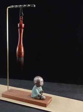 6款书法hhn60505架展示架毛笔架挂笔毛笔笔架画笔架意晾笔架笔现