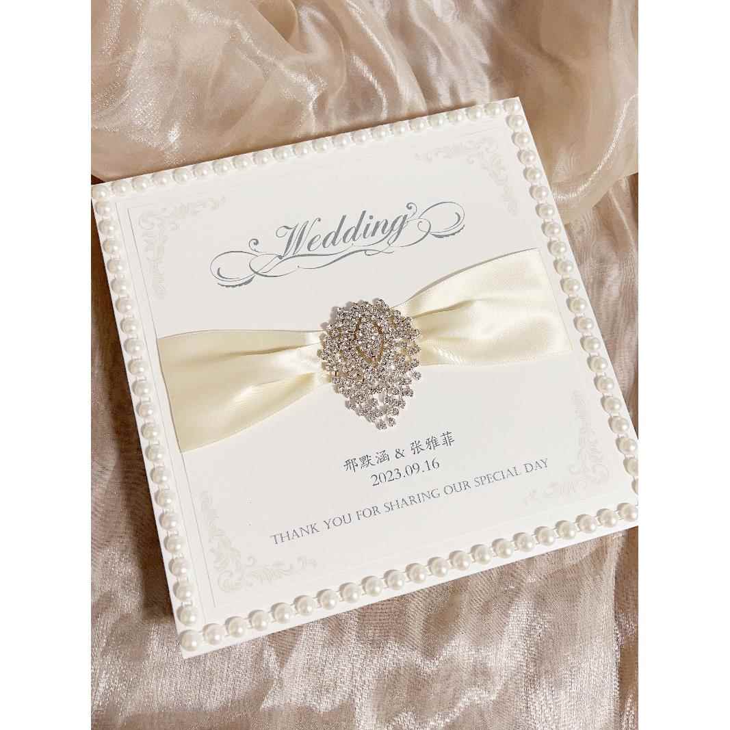 婚礼签名册礼金簿礼单本纸创意个性婚宴签到本结婚记账本定制