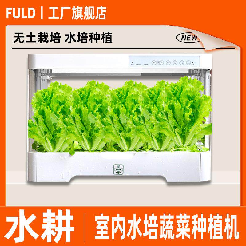 智能水培蔬菜种植机学校劳动课种菜器皿无土栽培种植箱智能种植
