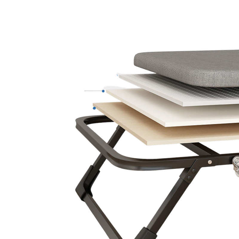 折叠床午休躺椅办公室午睡家用小床单人床成人便携简易陪护床