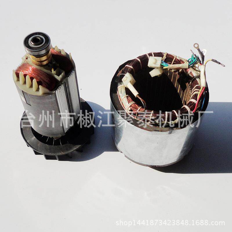 汽油发电机配件三相相6KW电机总成 6.5千瓦三相定子 转子锭子