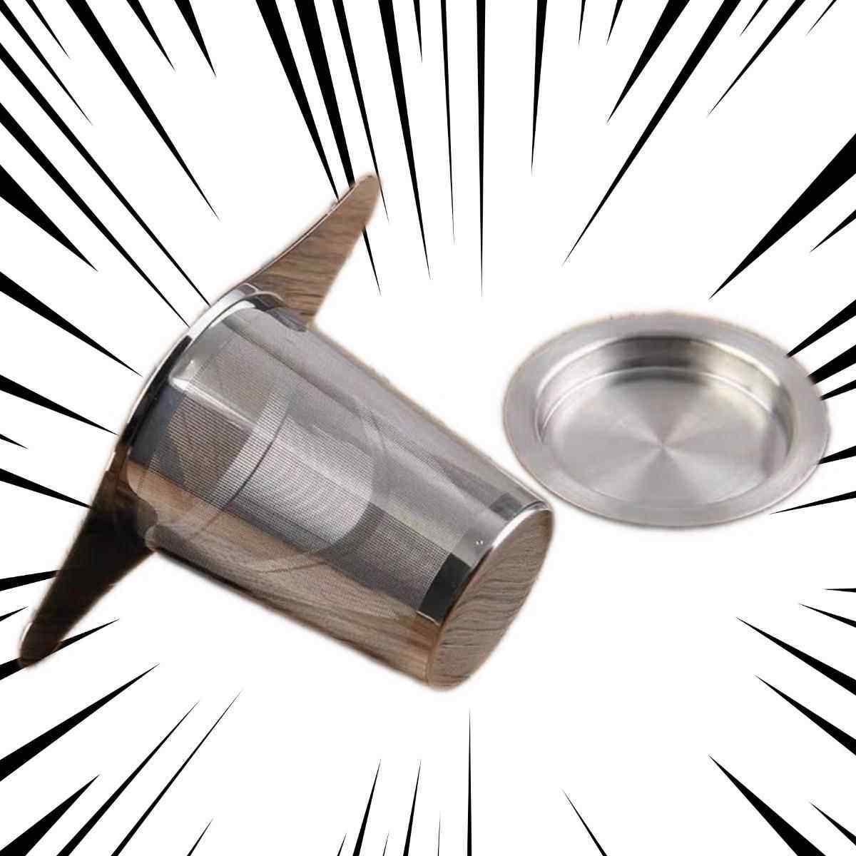 高品质不锈钢茶滤316茶漏茶叶过滤器水杯双耳泡茶茶隔漏斗公道杯,餐饮具,茶滤,淘宝优惠券,粉丝福利购,淘宝优惠卷