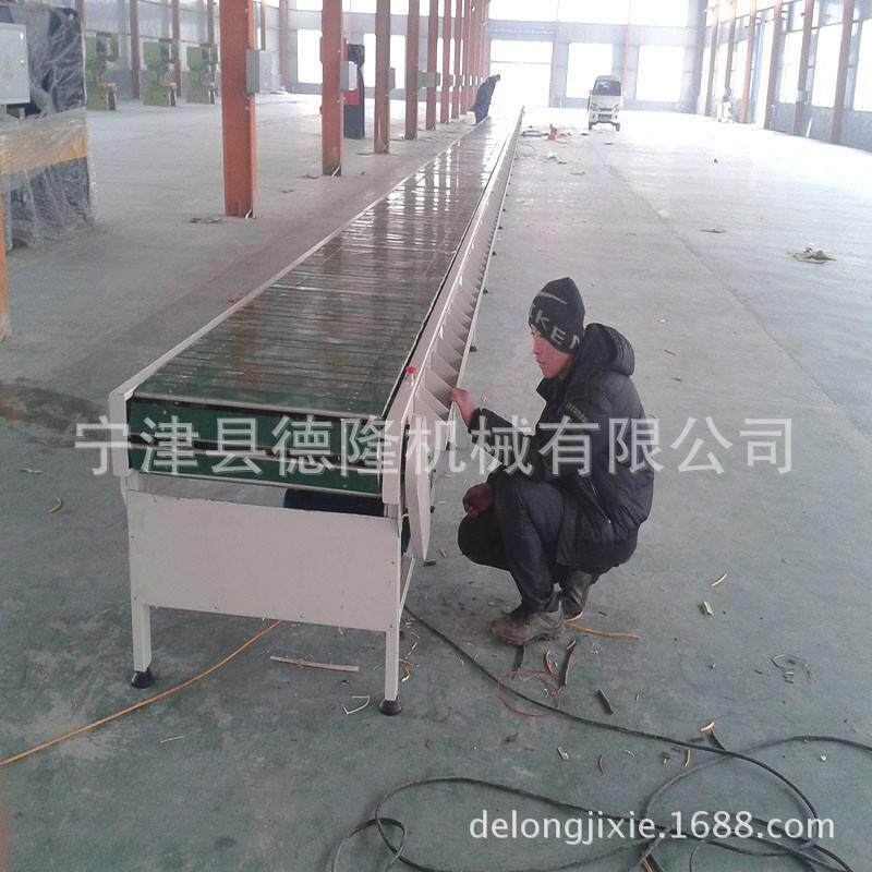 重型链板输送机304不锈钢矿石开采 牛奶烟草包装流水线板链输送机