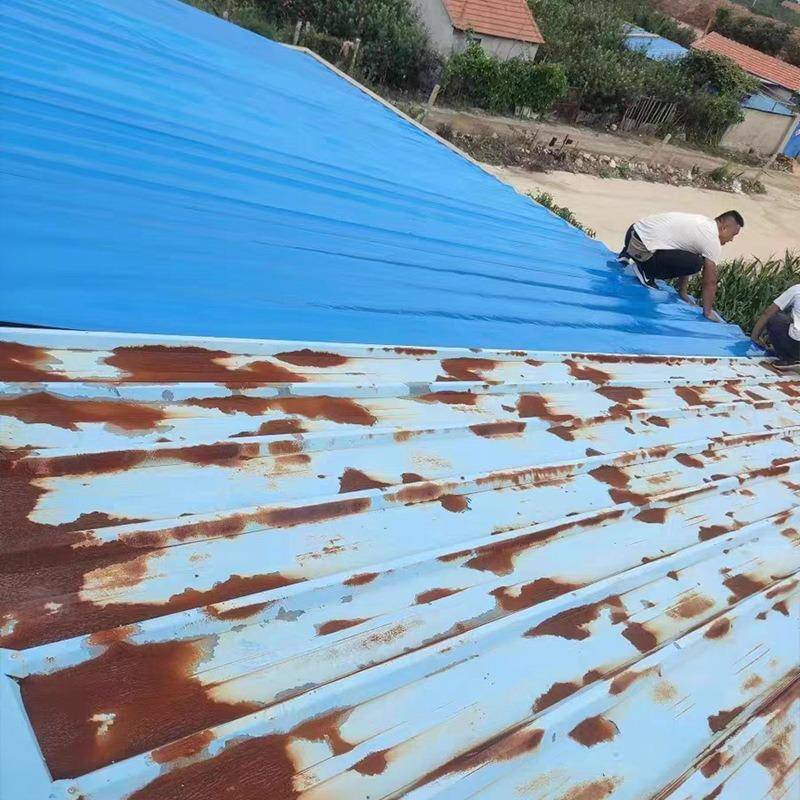 彩瓦防水001卷材自粘隔热车材厢防雨铁皮防漏防厂房钢瓦房屋顶水