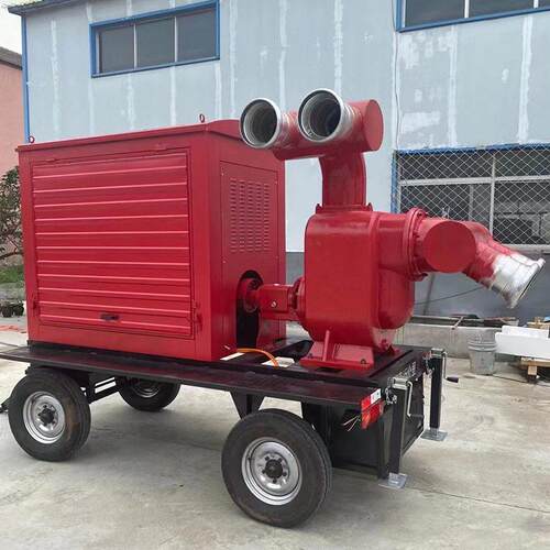 自吸柴油抽水泵 移动自吸污水泵 防汛抗旱排涝移动泵车