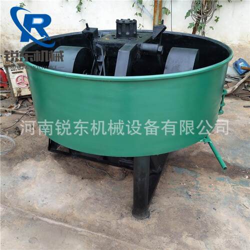 移动式轮碾混砂搅拌机 多功能碾轮式混砂机 不锈钢双辊轮式搅拌机