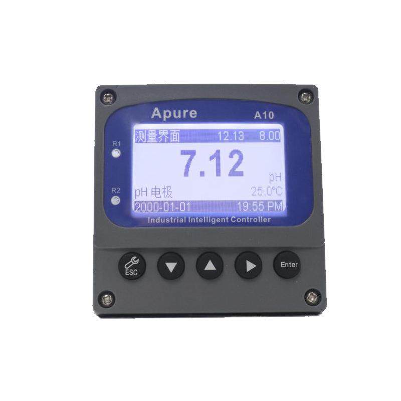 Apure爱普尔A10PR-S工业在线PH/ORP控制器台式酸度计 ph仪表