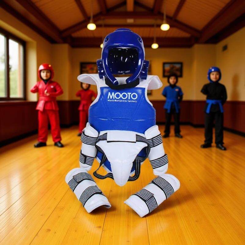 拳击训练格斗散打护具全套护头护腿护胸跆拳道搏击护具套装全护具