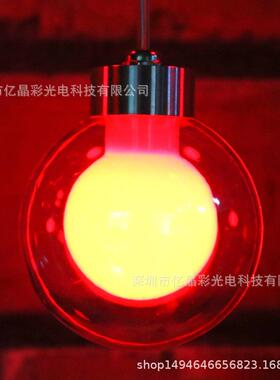 户外装饰球中球灯串灯球防水FKT圆小彩灯置节日彩圣诞装饰布小彩