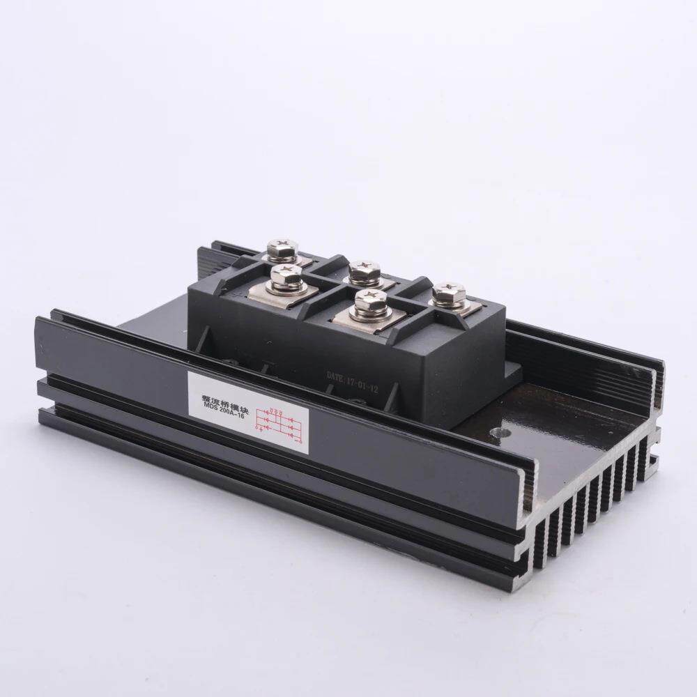 MDS-200A桥式二极管整流器三相200A AMP 1600V伏有刷