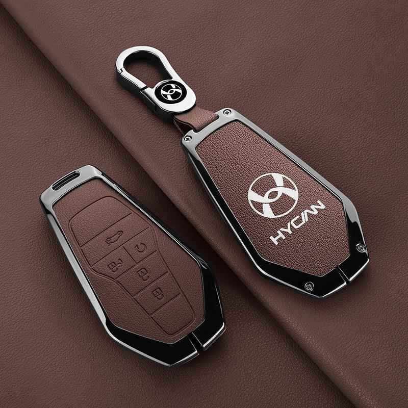 适用21年22/23款合创Z03/007/A06钥匙包合创plus/top/base金属套