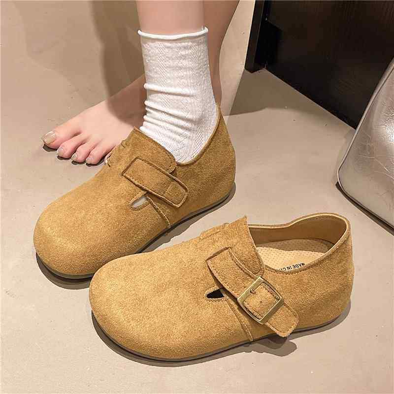 春秋全包勃肯鞋女2026新款内增高懒人一脚蹬百搭休闲博肯单0113z,女鞋,勃肯鞋/软木鞋,淘宝优惠券,粉丝福利购,淘宝优惠卷