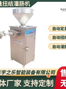 香肠定量灌肠机全自动定量扭结灌装机齿轮定量灌肠机