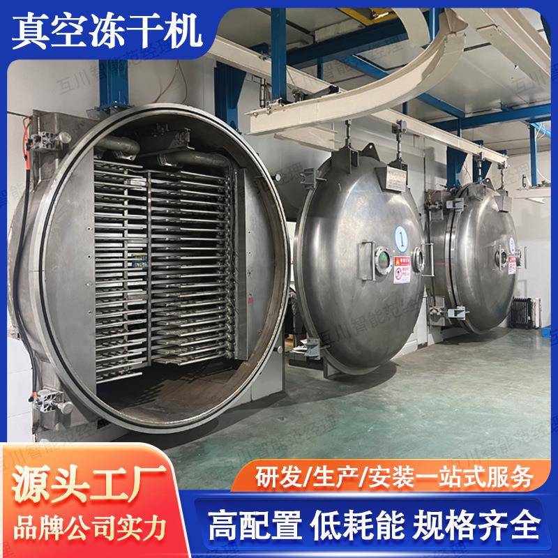 FD真空冷冻干燥机莲子银耳羹冻干设备银耳燕窝羹真空冻干机商用