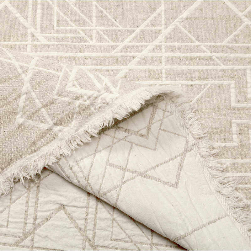 厂家供应亚麻提花服装家纺面料服装里布家纺毯子包边用布,纺织面料/辅料/配套,棉麻面料,淘宝优惠券,粉丝福利购,淘宝优惠卷