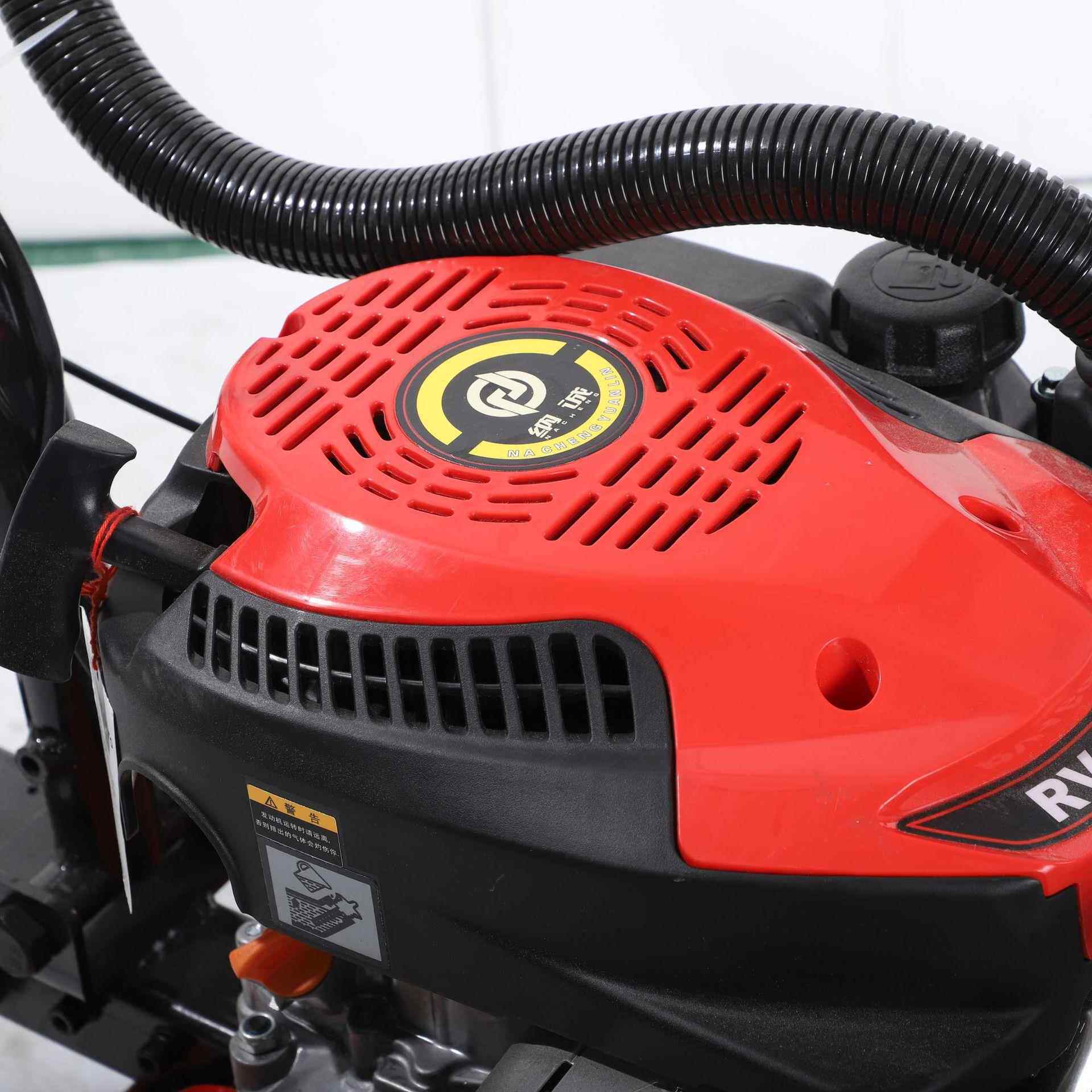 新款小型土柴壤微耕机功能除草机大功率地机DOM汽油松田土多翻地