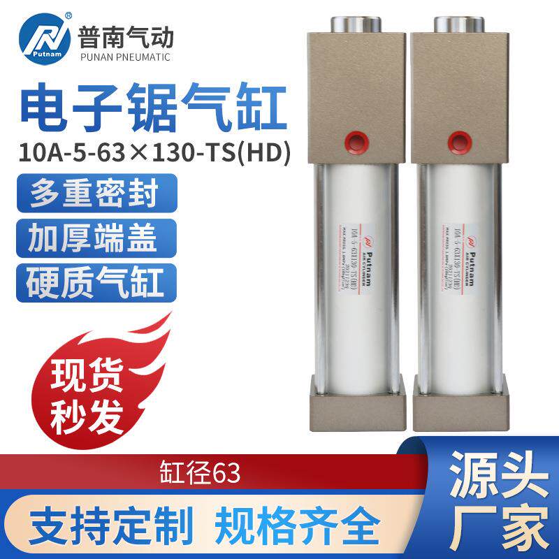 普南putnam电子锯大推力小型气缸气动配件大全10A-563X130-TSHD