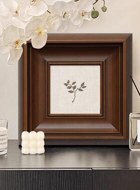 《玫》法式中古风卧室装饰画小SN210904艺术瑰边柜桌餐面摆件画卧