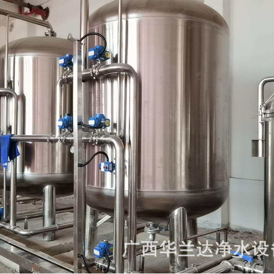 石英砂过滤器多介质过滤器锰砂活性炭浅层砂井水全自动过滤罐缸