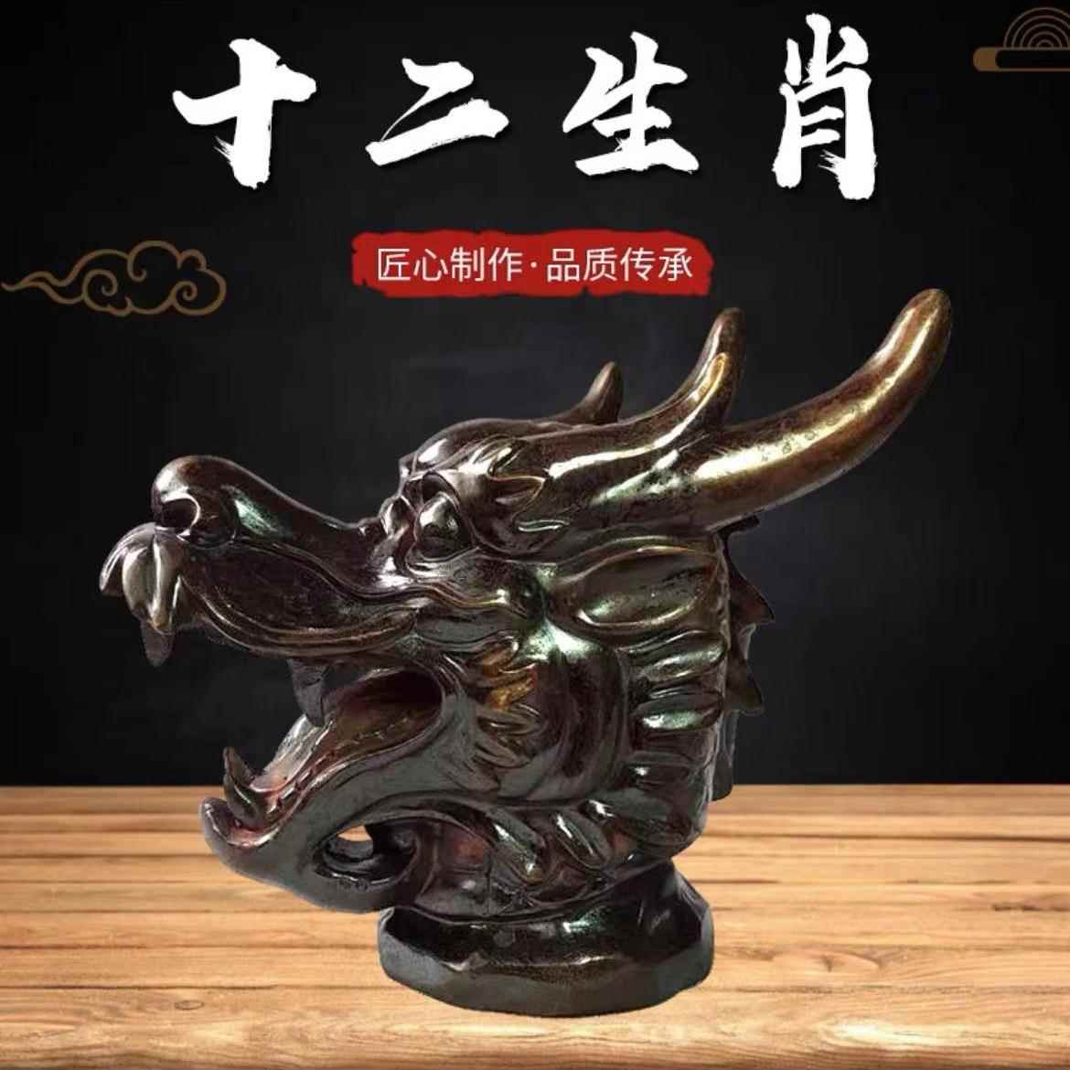 新款直销圆明园十二生肖12兽首铜全套鼠牛虎兔龙蛇马羊猴鸡狗猪摆