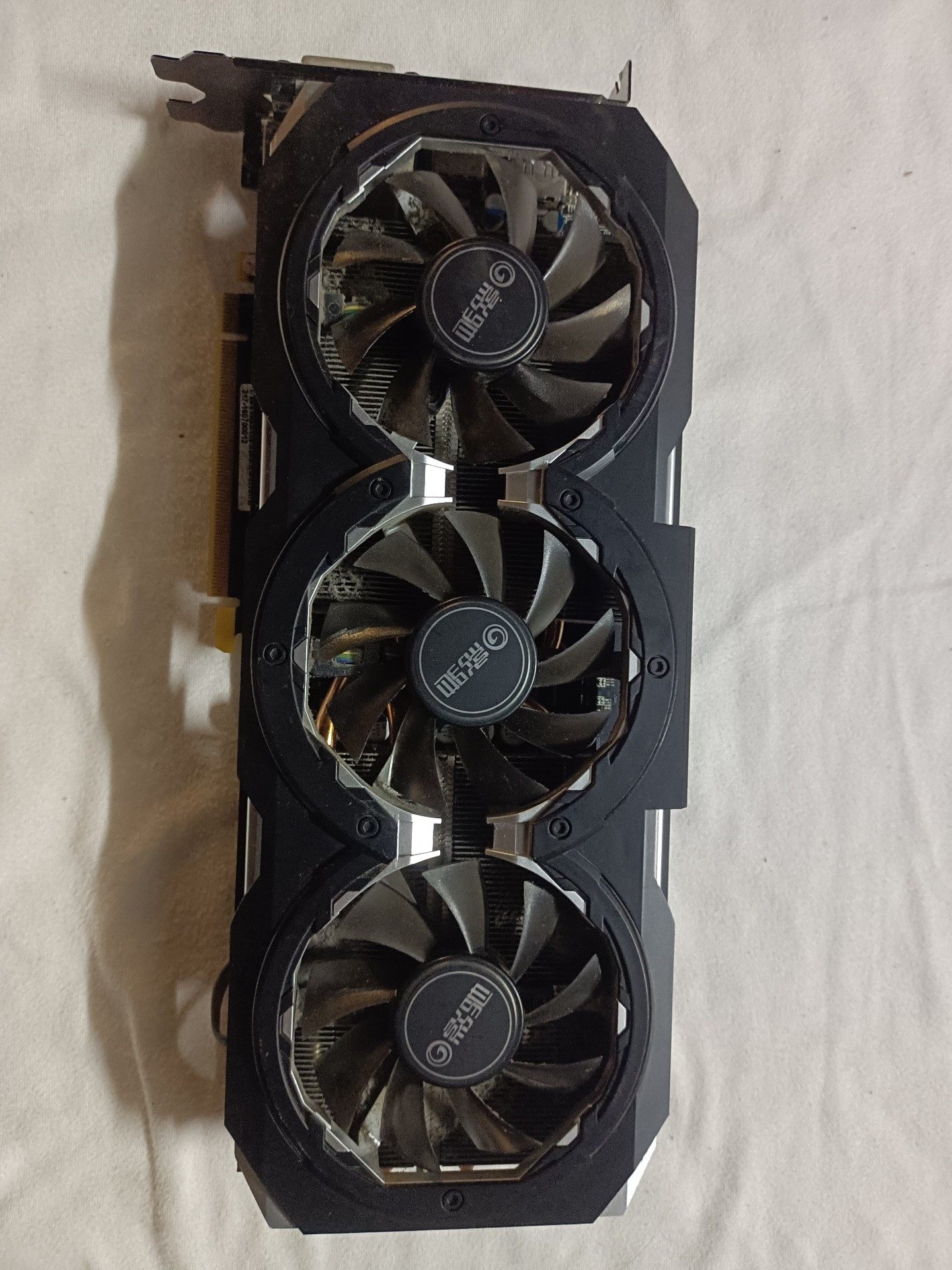 显卡 影驰 GeForce GTX 1080 骨灰大将 8G