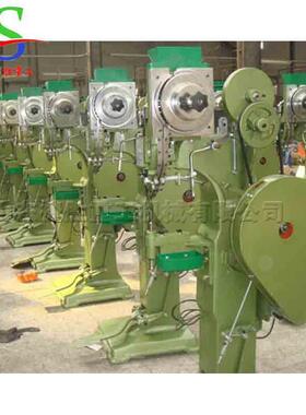 实孔机心旋铆铆钉机自动铆钉js备半空心铆钉鸡眼钉冲童车铆钉设器