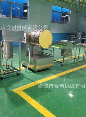 双层春卷饼皮机设备 大型全自动圆形商用薄饼机 食品机械春卷皮机