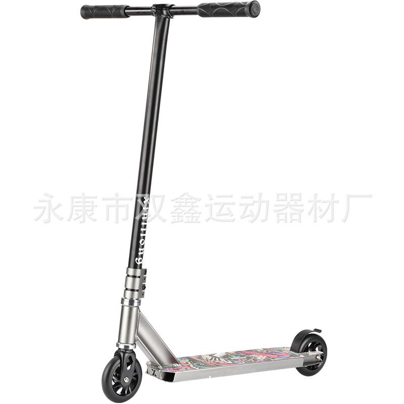 跨境电商成人街车滑板车HIC保险系统极限动作竞技车特技车