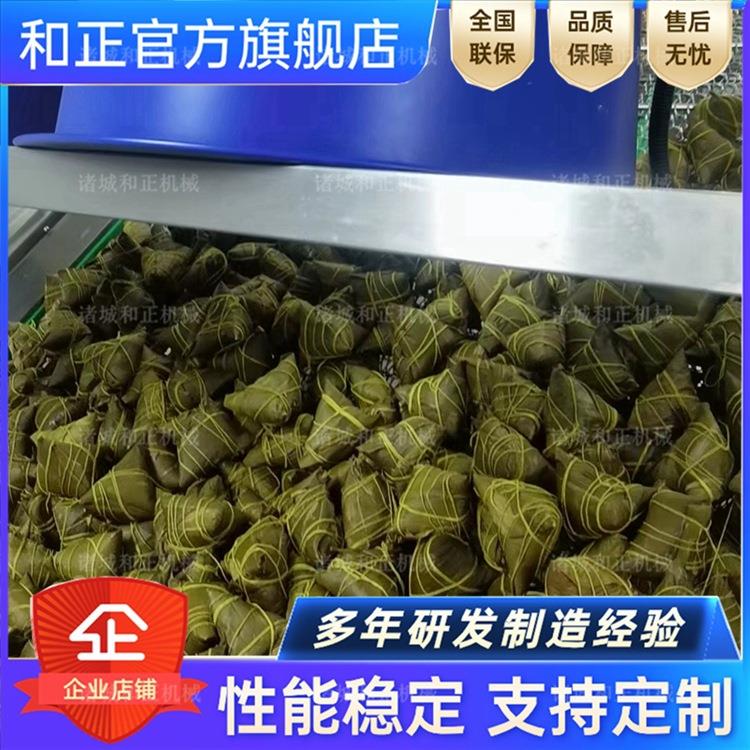 肉粽摊凉线米粽甜粽清洗风干摊晾冷却机洗叶机粽叶苇叶清洗机