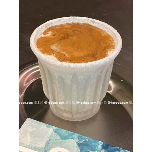 -86度Dirty澳白拉花杯冰博客杯冷冻玻璃杯冰美式咖啡杯冷萃杯冰杯